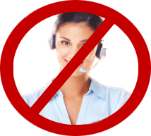 no customer rep
